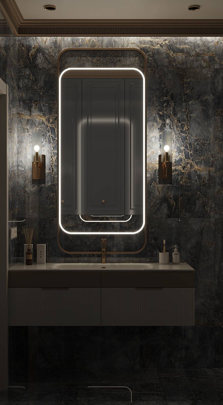 Роскошная ванная комната