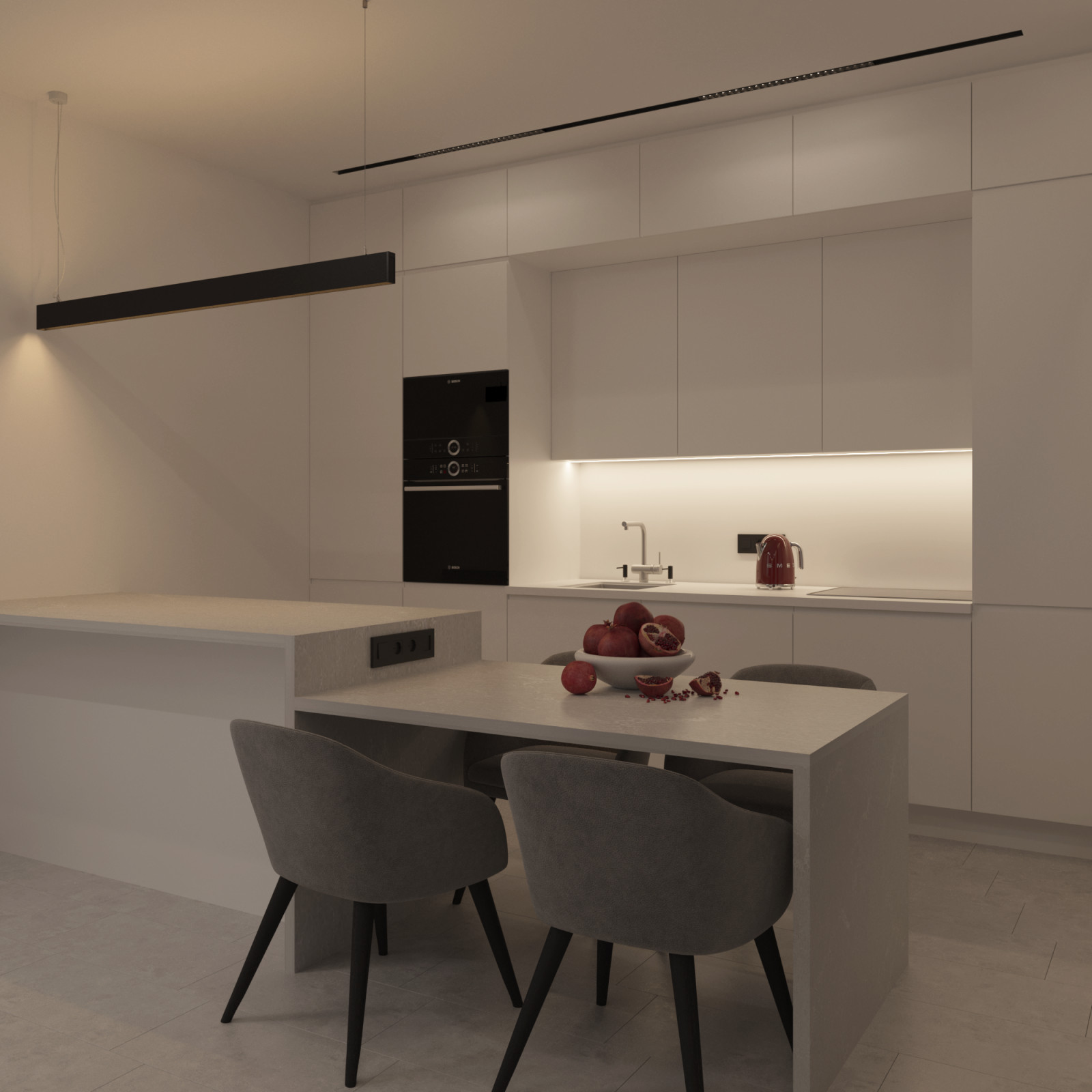 Дизайн-проект загородного дома 100 кв.м.