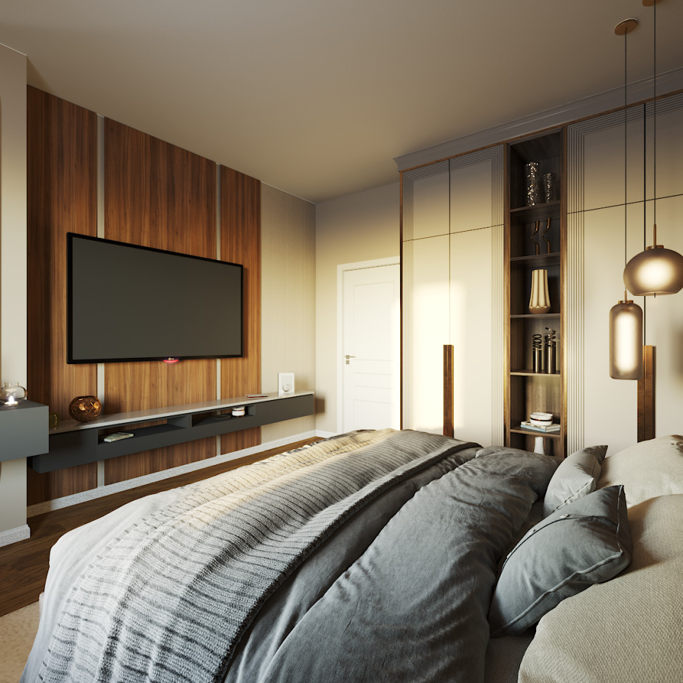 Обложка проекта: Проект гостевой комнаты в современном стиле