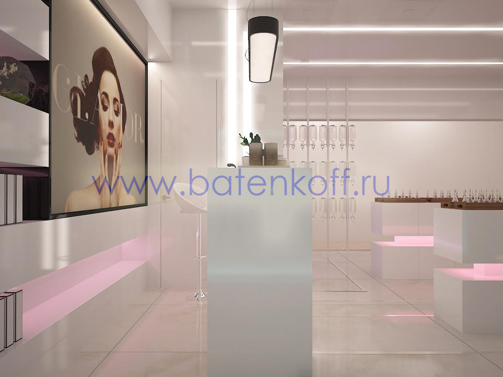 Дизайн интерьера магазина "AROMATIC BAR", г.Екатеринбург