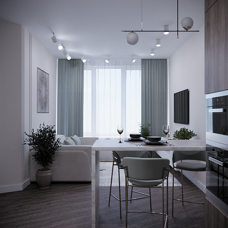 Квартира в ЖК "Виталити" - 41,7 м2 - г.Москва