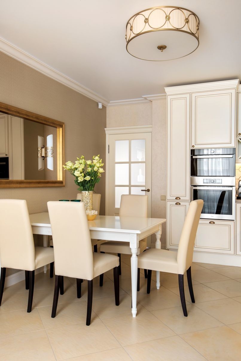 Золото в интерьере. Реализация