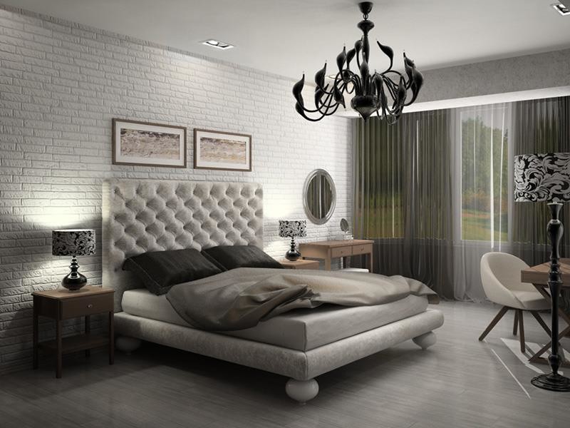 Спальня в стиле Лофт