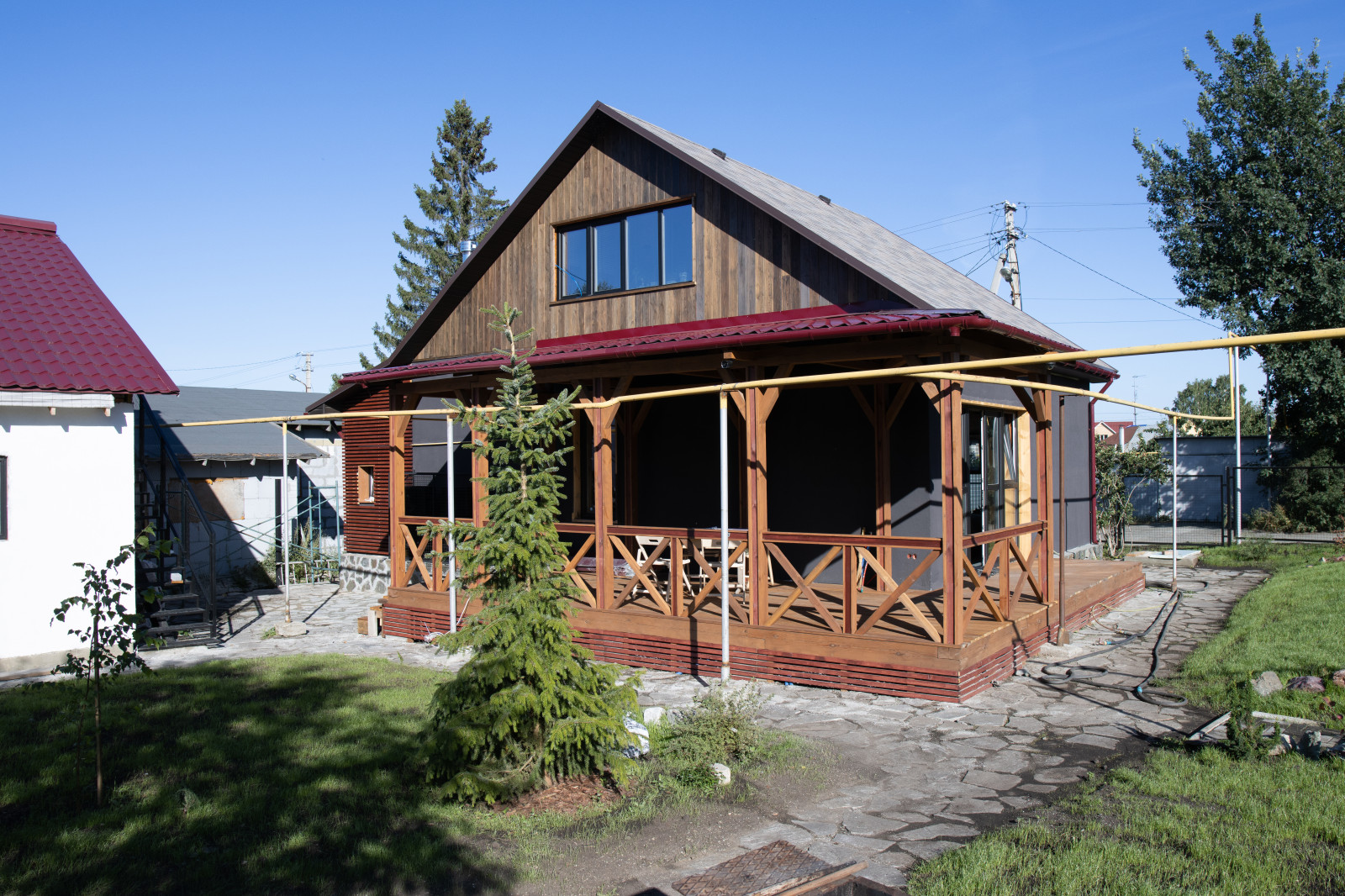 Реконструкция дома на шарташе