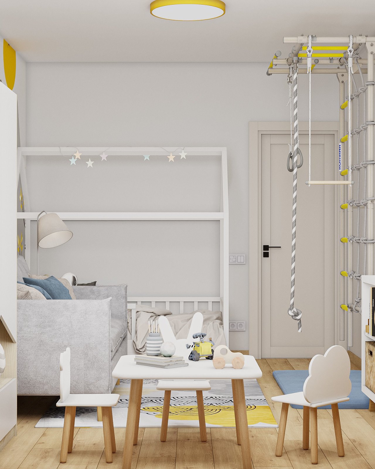 Солнечная и тёплая детская для Малыша Романа