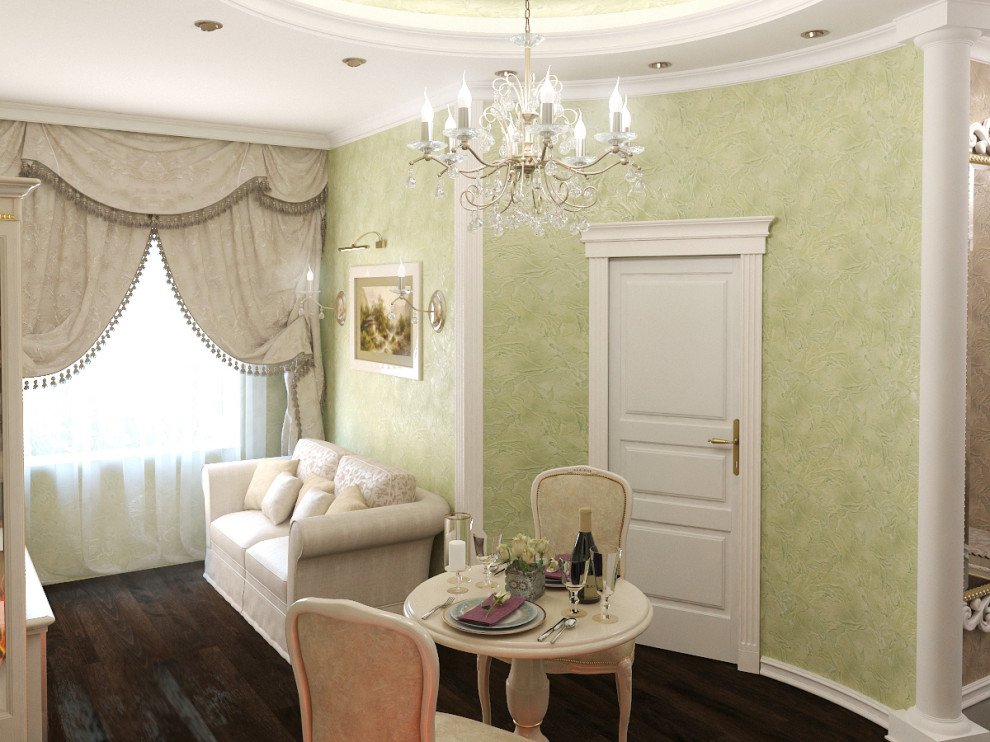 Гостиная в классическом стиле