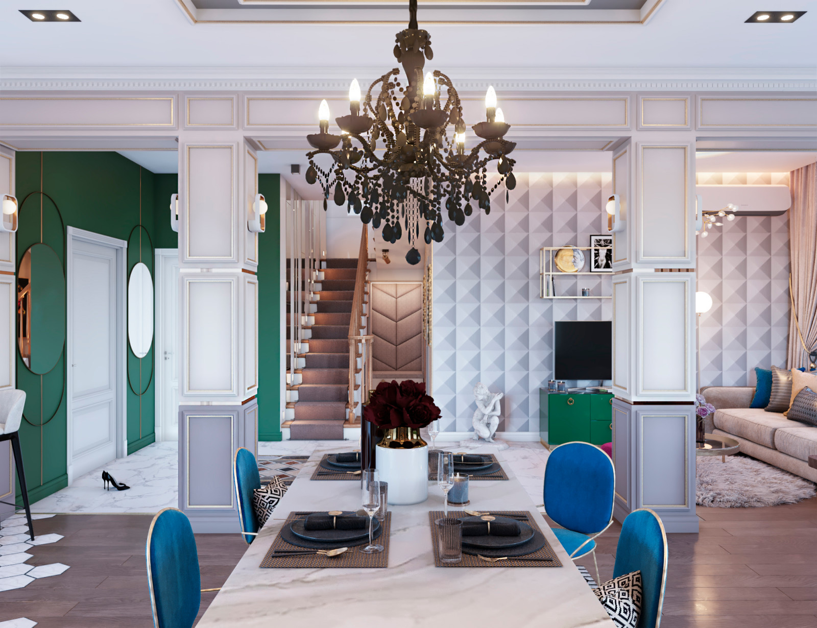 Коттедж с террасой