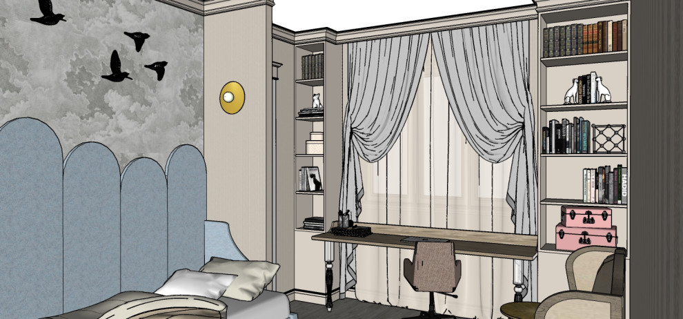 Проект квартиры, 110 м.кв.