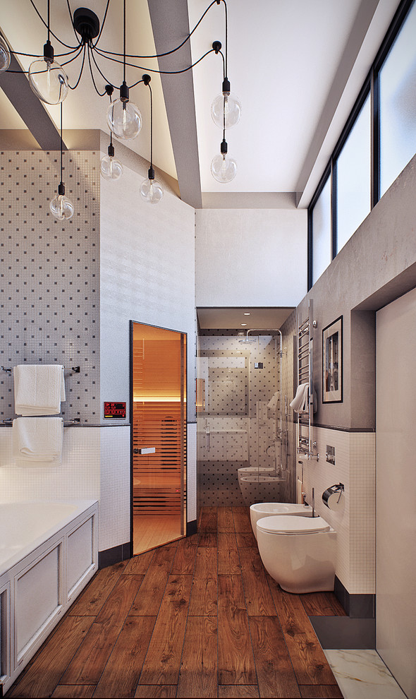 Квартира в скандинавском лофте