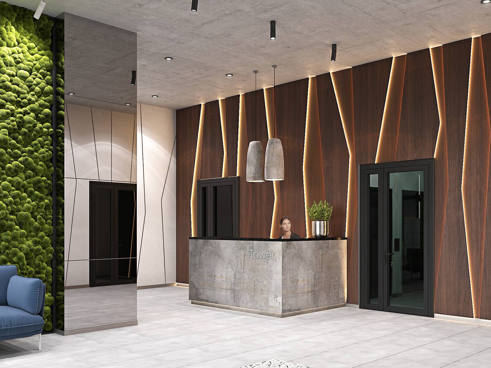 Дизайн МОП PR-9 ЖК ITOWER дом №1