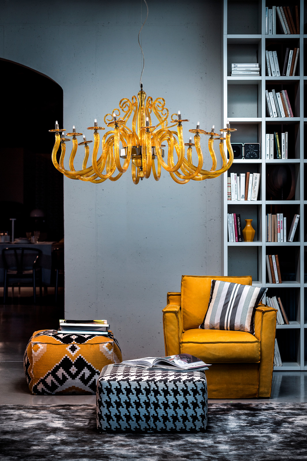 Обложка проекта: Библиотека в современном стиле