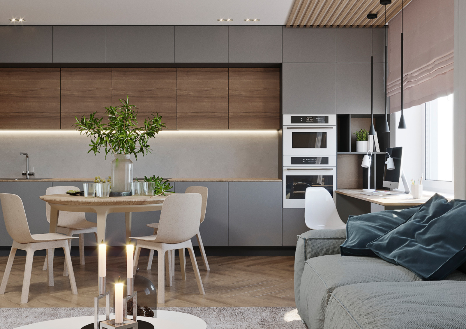 Трех-комнатная квартира 80 м.кв. ЖК Граф Орлов