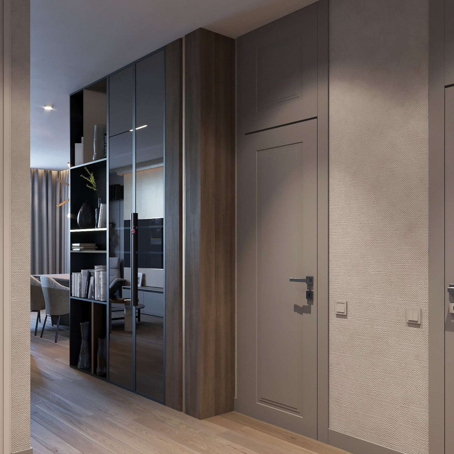 ДИЗАЙН ПРОЕКТ КАВАРТИРЫ НА ПАРКОВОЙ