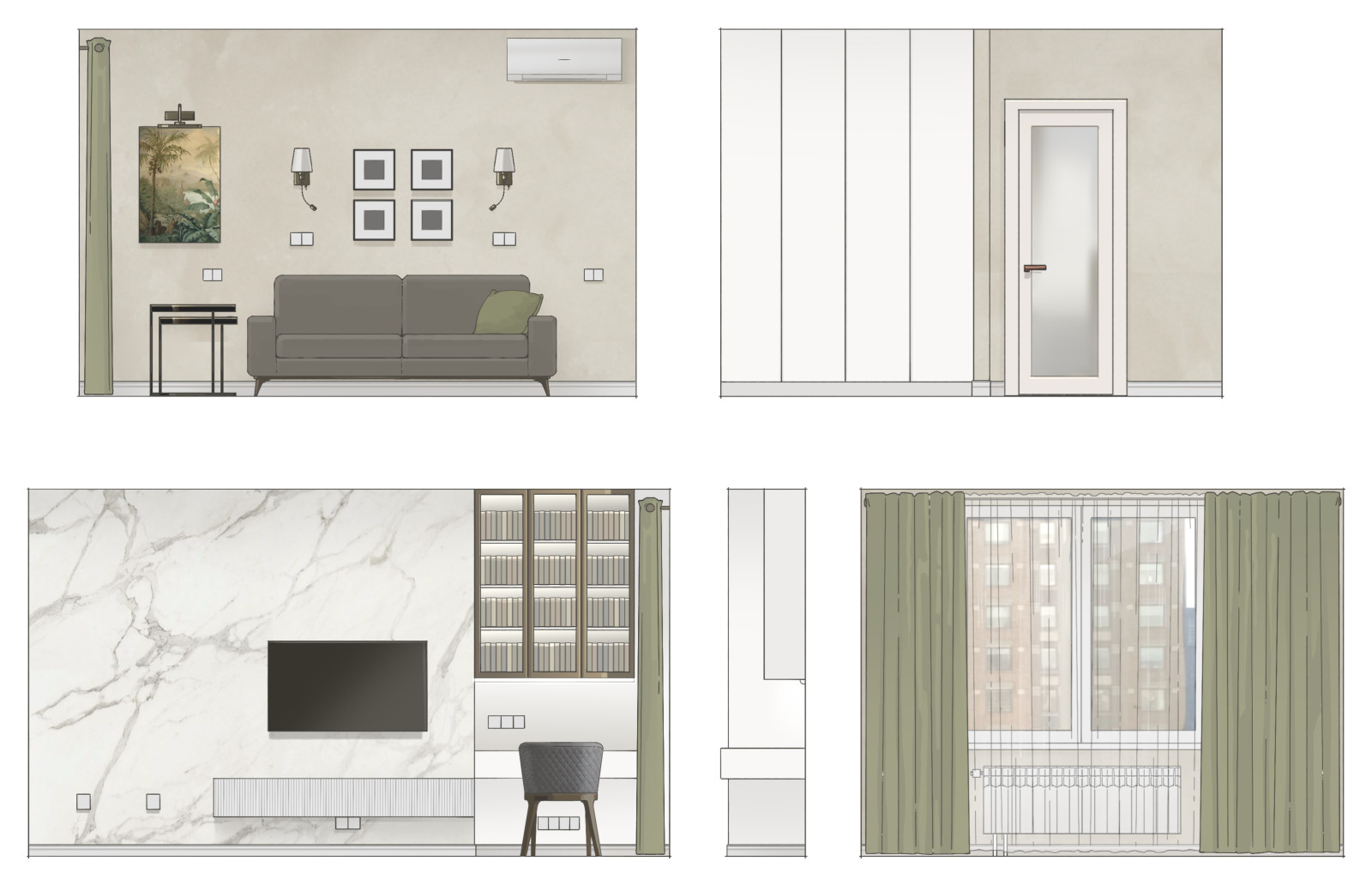 Квартира в современном стиле