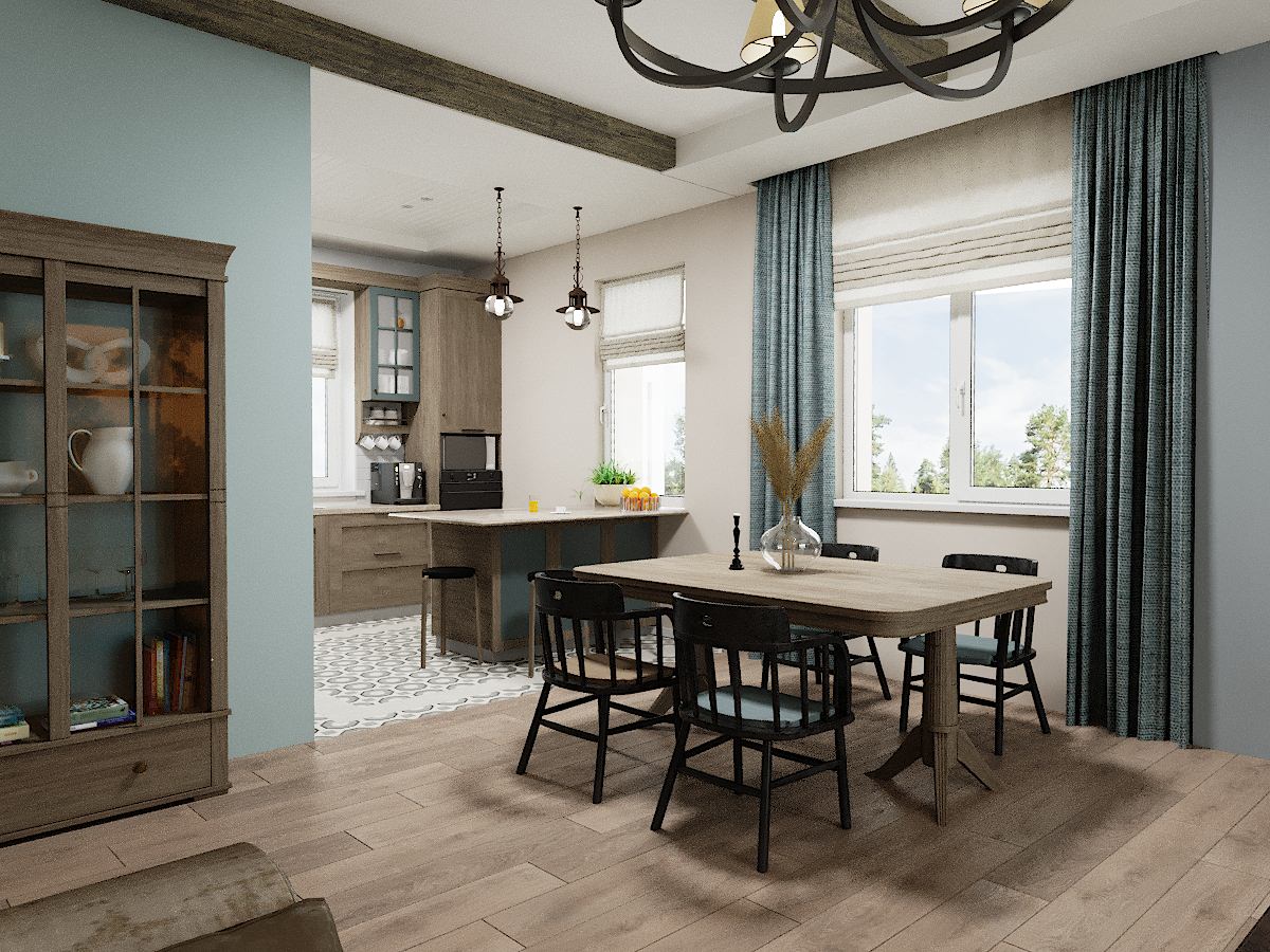 Дом в стиле шале Горная Поляна