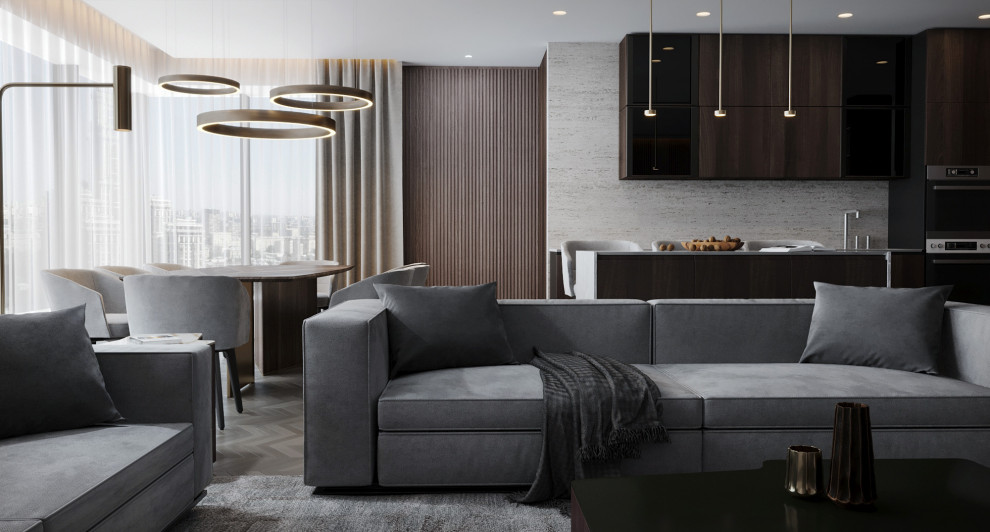 Кухня-гостиная