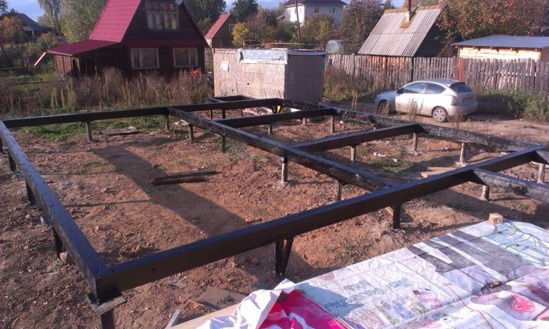 Индивидуальный двухэтажный жилой дом в г. Кохма, этапы строительства