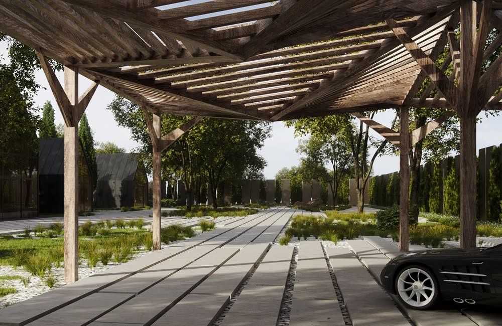 Загородный клуб, Barn House