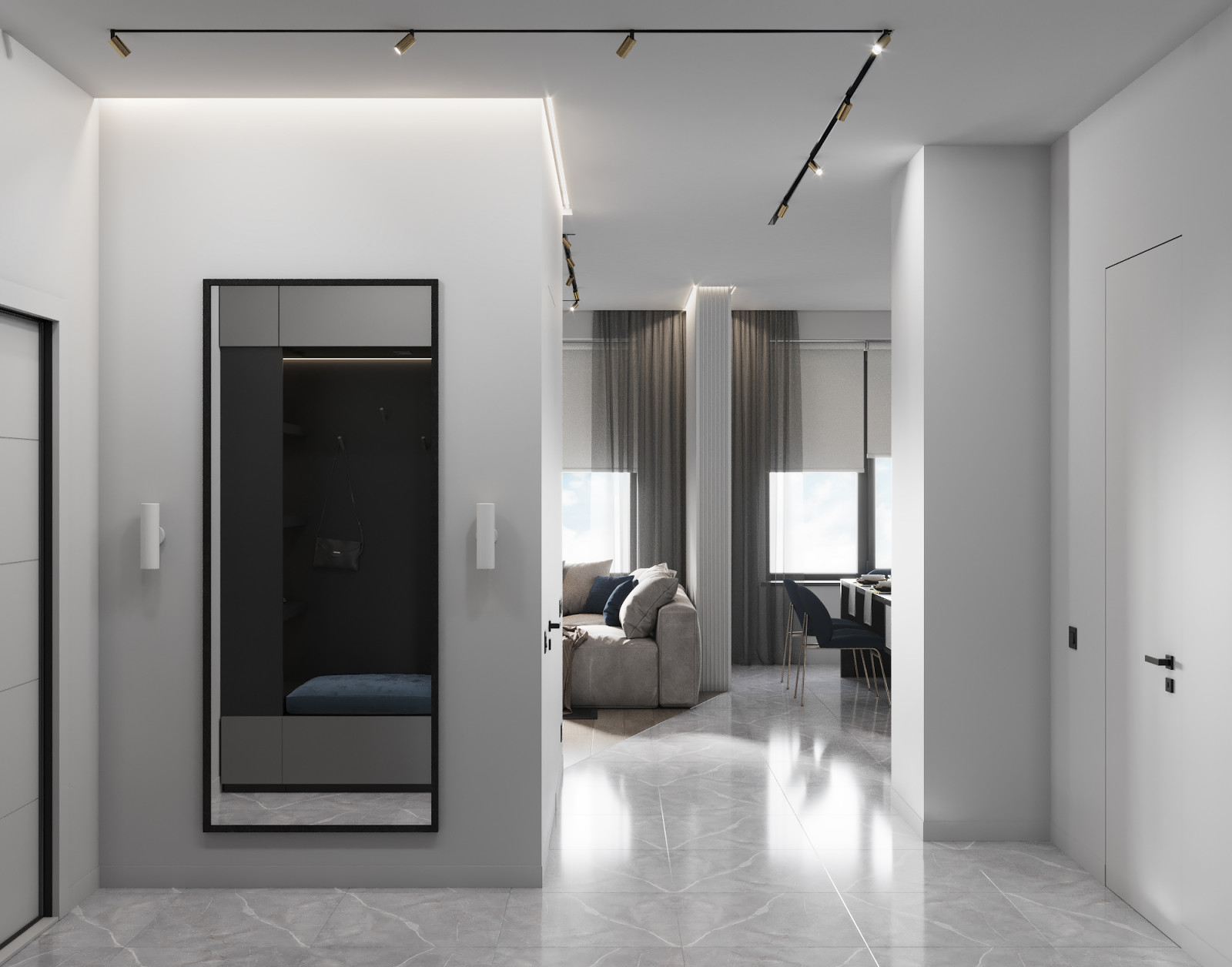 Дизайн-проект квартиры в ЖК Headliner