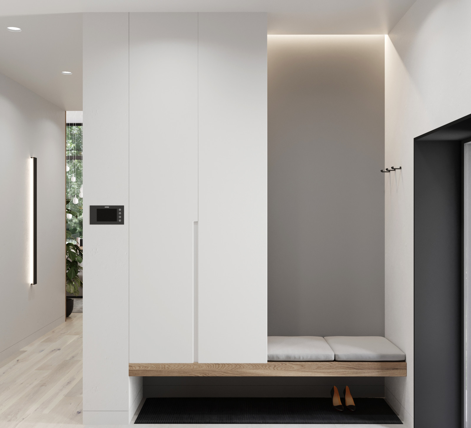 Дом в Репинских усадьбах. Прихожая