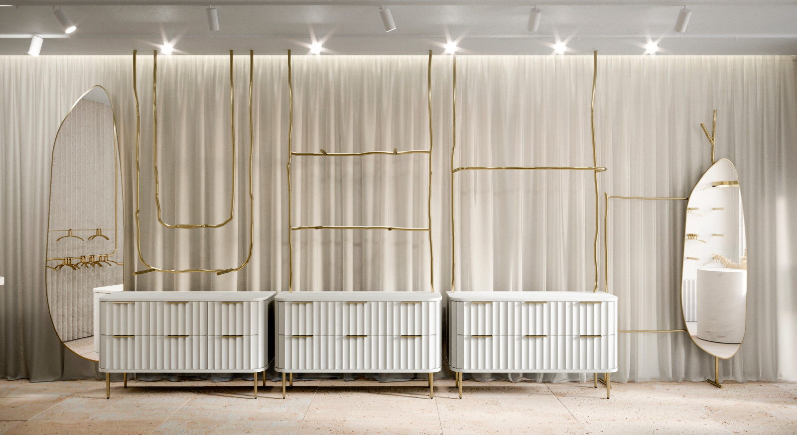 Шоурум бренда нижнего белья