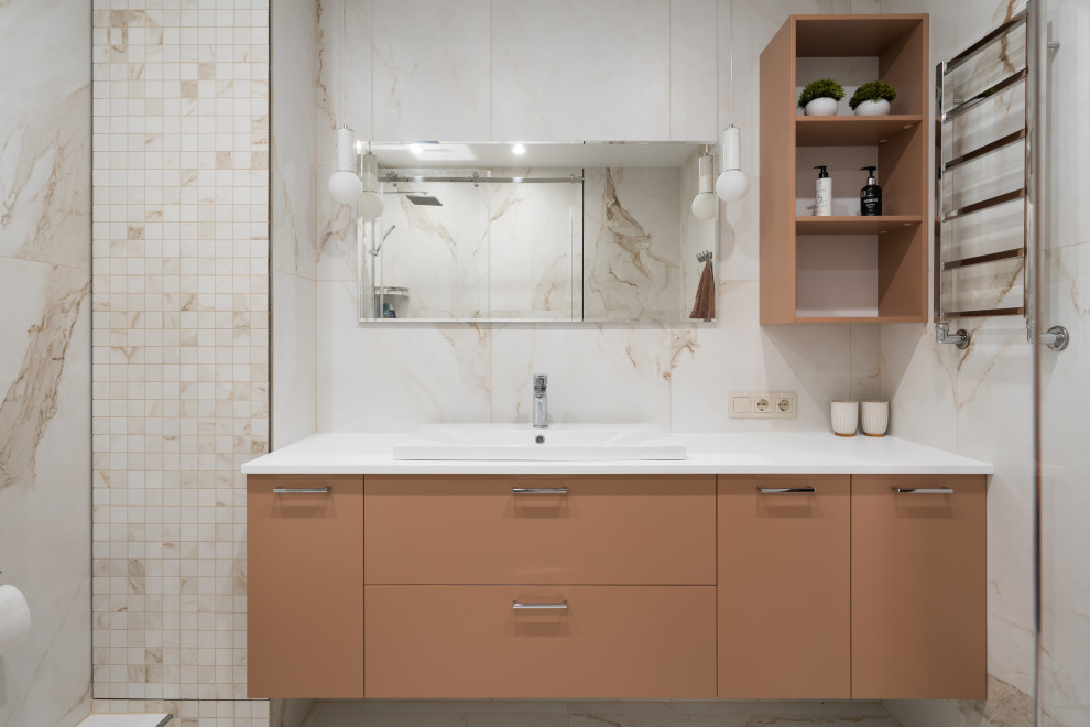 Тумба в ванную мдф эмаль