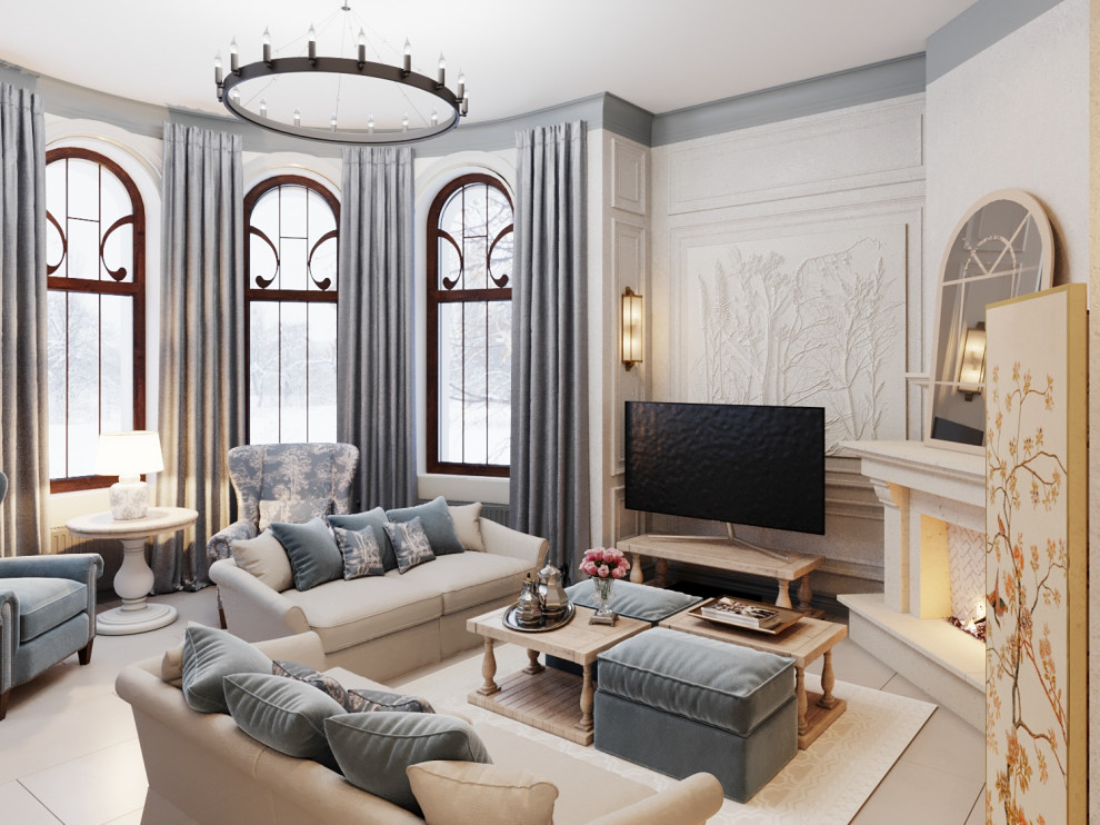 Коттедж в классическом стиле