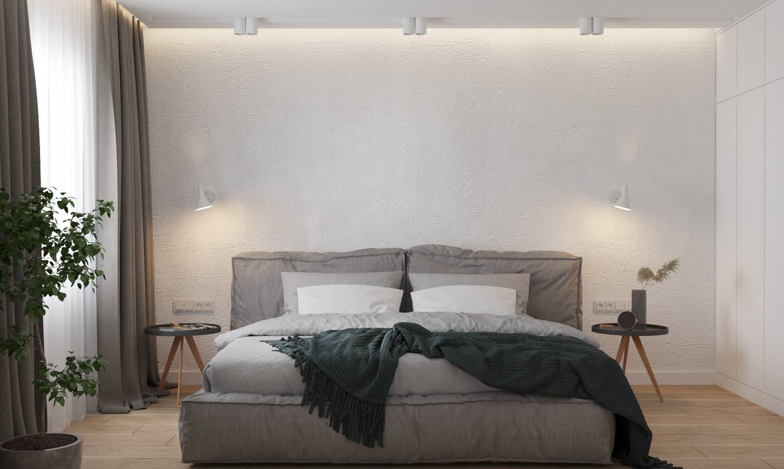 Светлая спальня