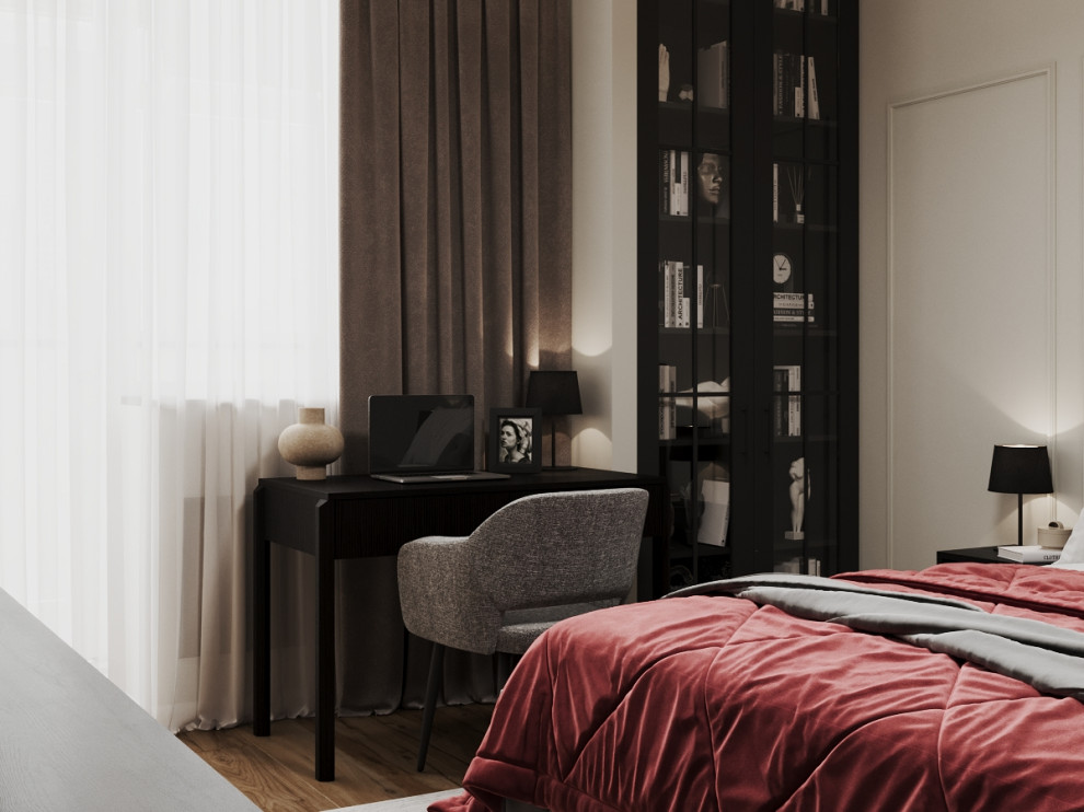 Дизайн интерьера трехкомнатной квартиры "Квартира в стиле современная классика"