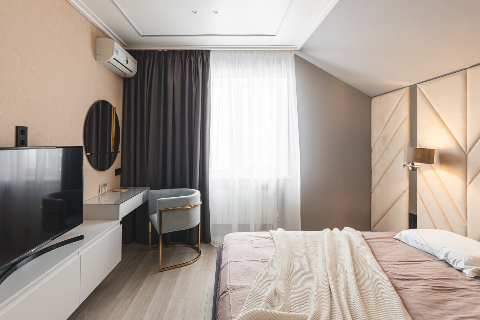 Реализованный интерьер частного дома площадью 300 кв.м.