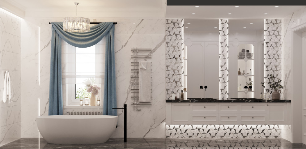 Дизайн загородного дома 285м2 КП Новые Вешки