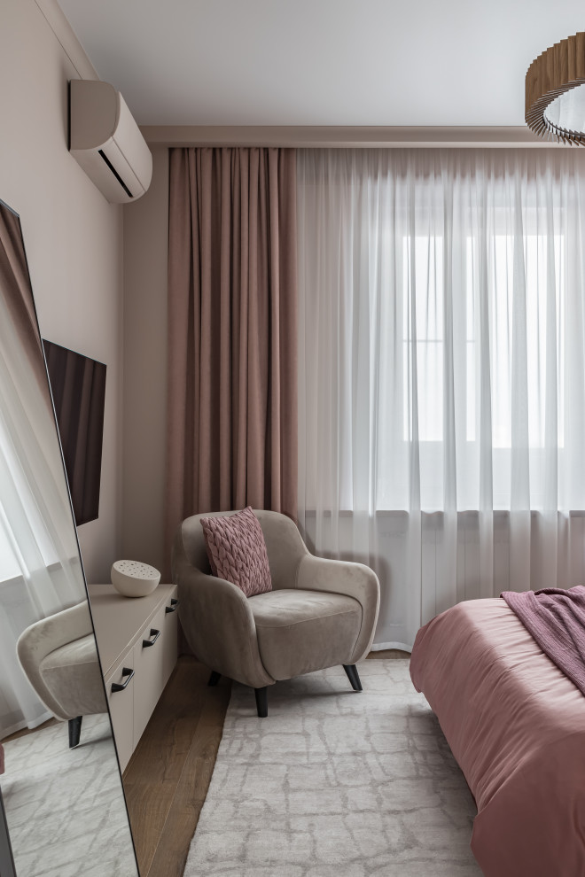 Трехкомнатная квартира с кухней—гостиной