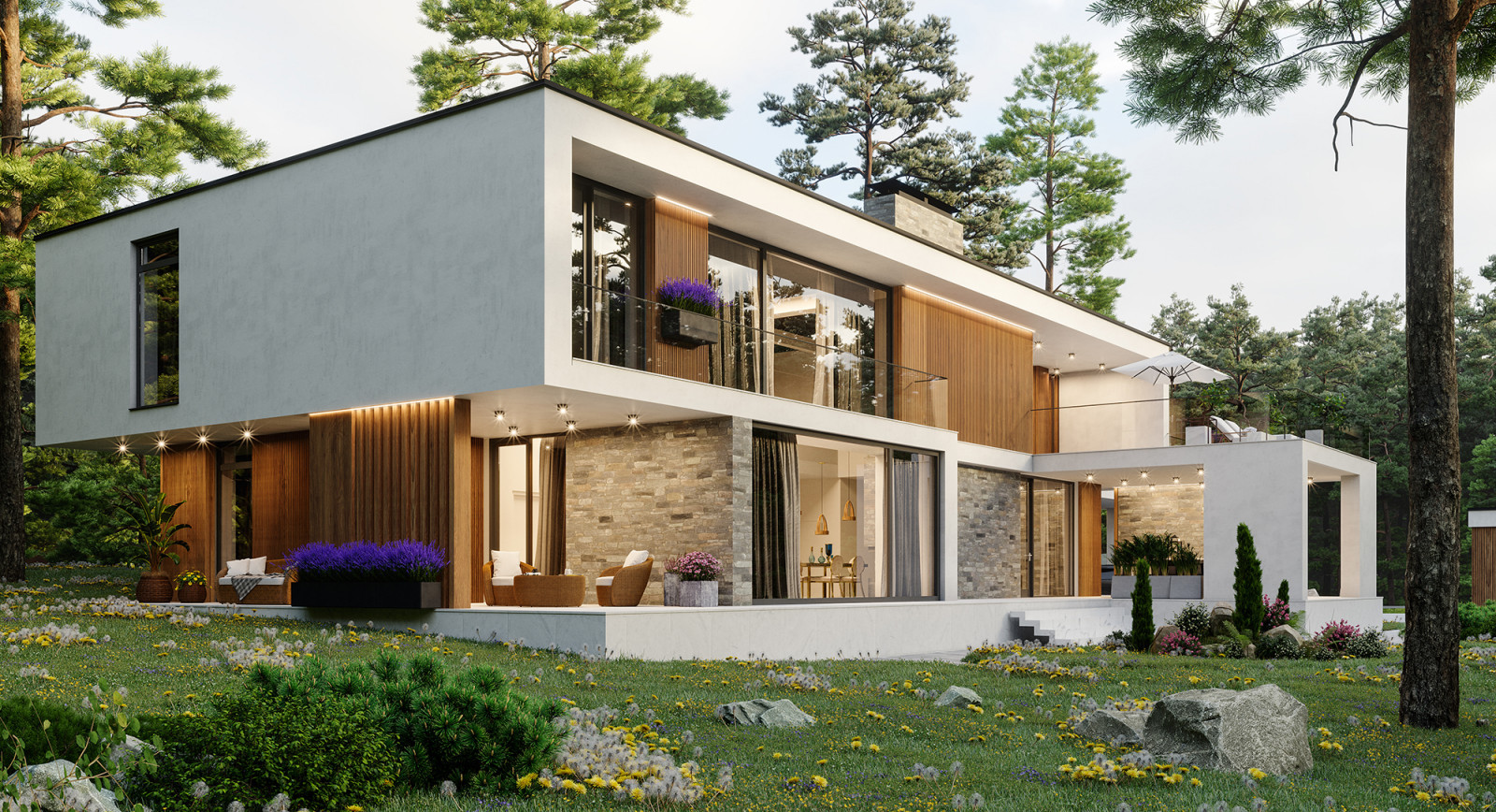 Обложка проекта: Индивидуальный жилой дом Солнечный берег