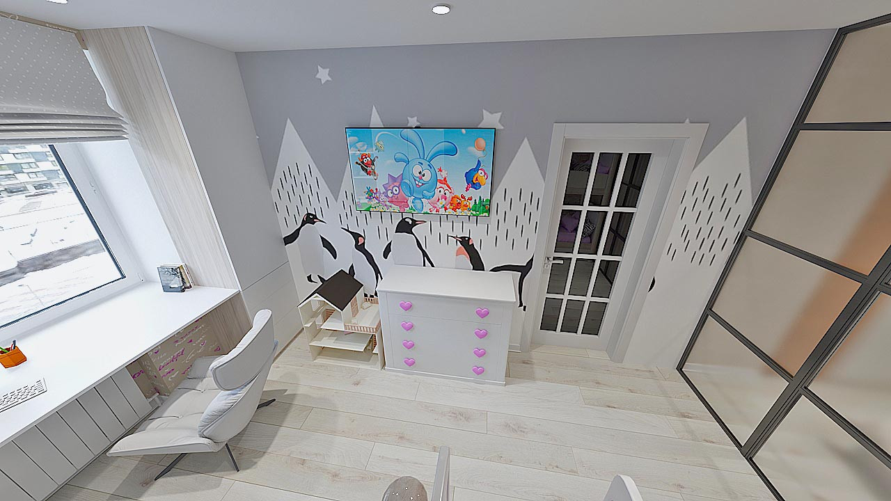 2х комнатная квартира Василия Ощепкова д.1