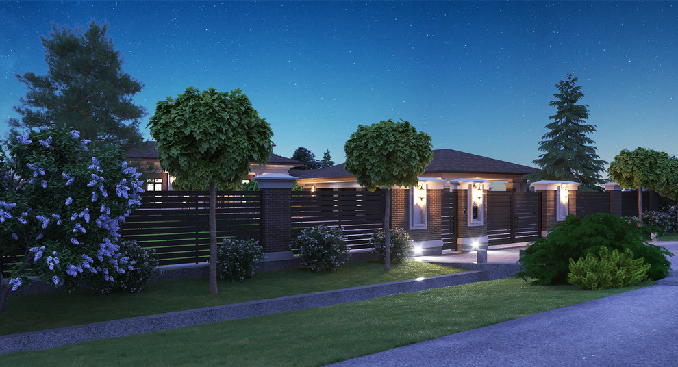 Проект благоустройства загородного участка п.Каменка