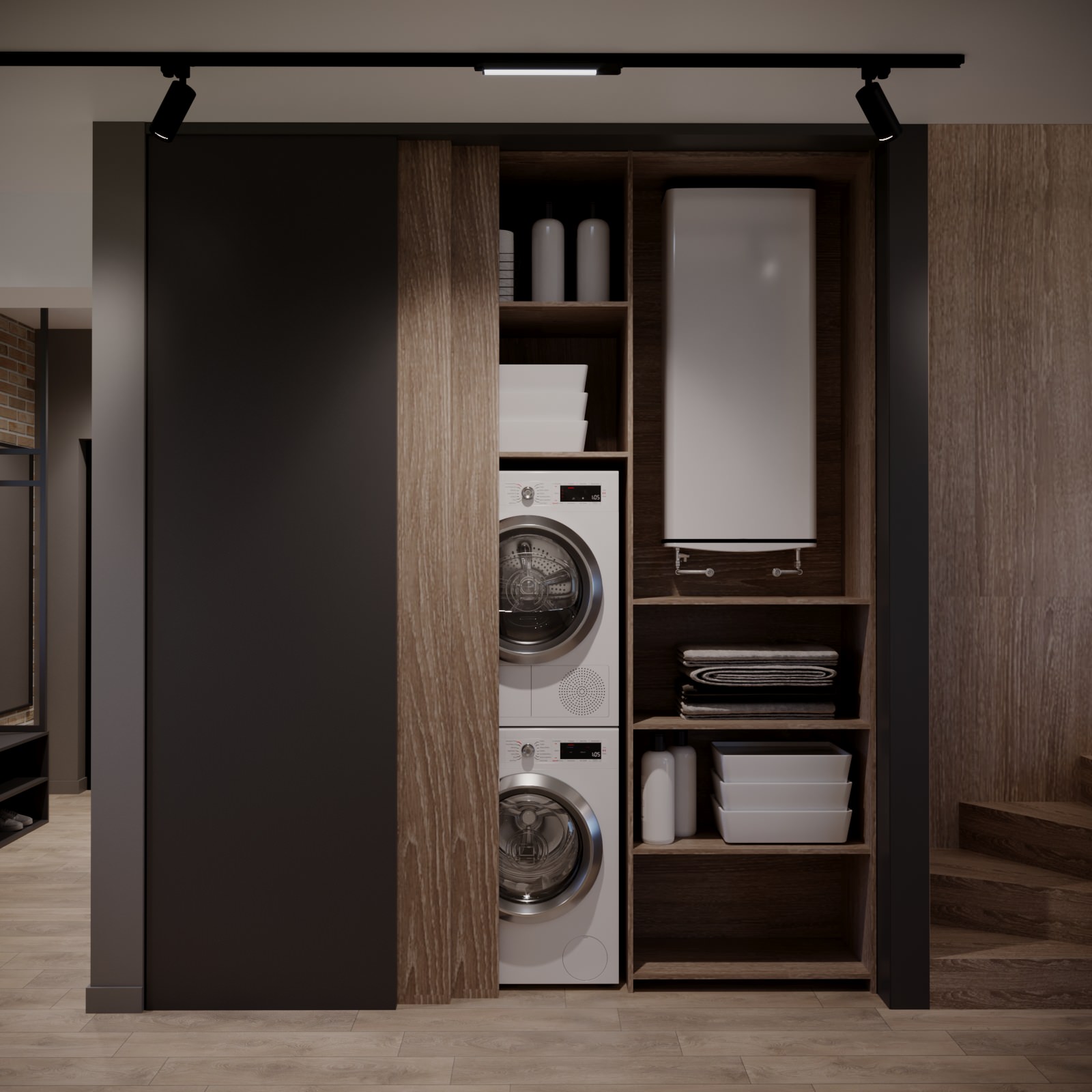 Двухуровневая квартира Лофт