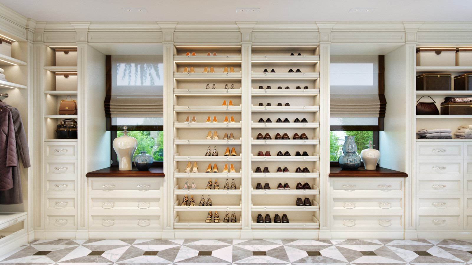 Лайково, гардеробная