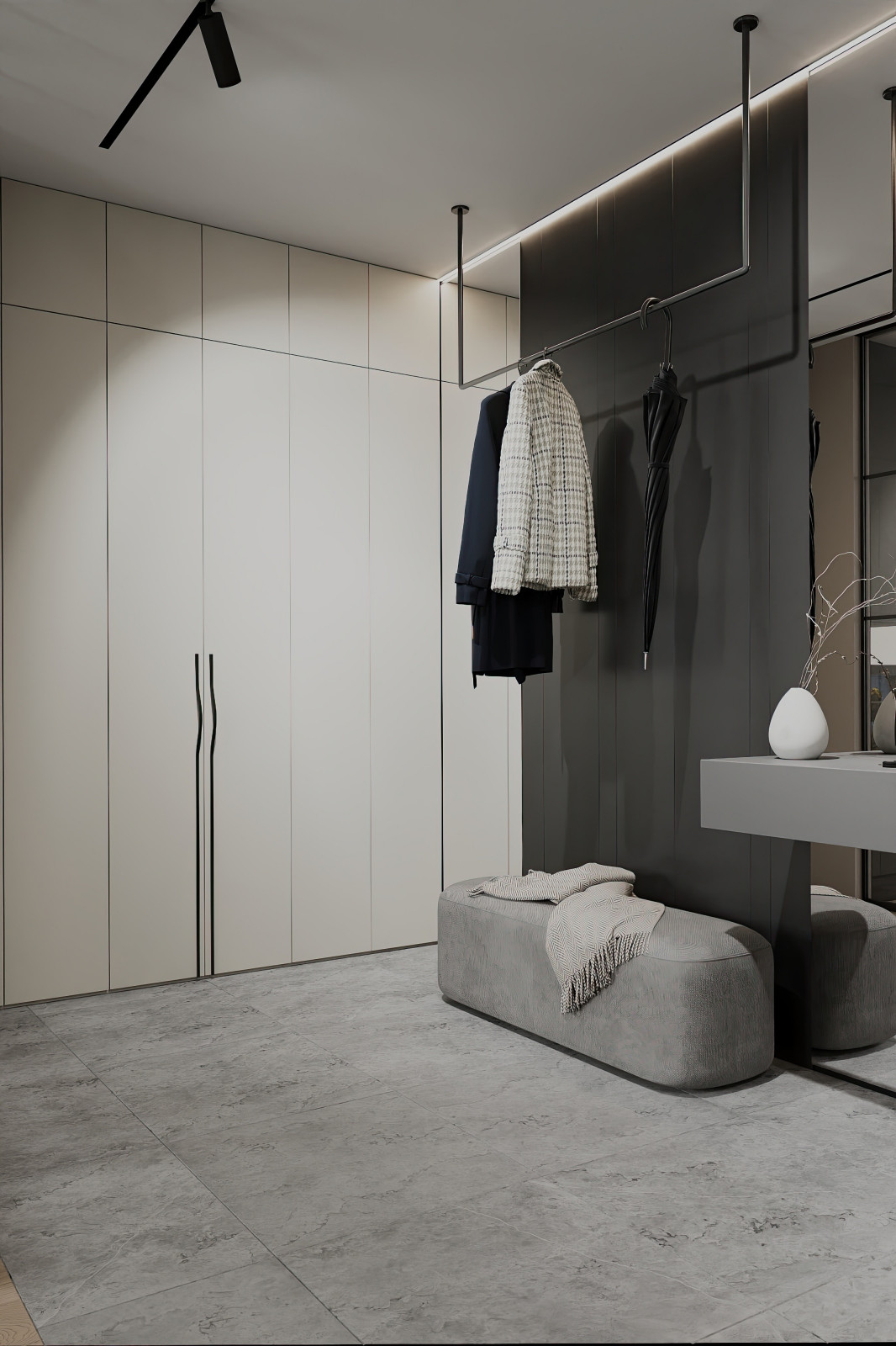 Дизайн и ремонт квартиры в ЖК Шуваловский Prima - Чёрно-белая магия