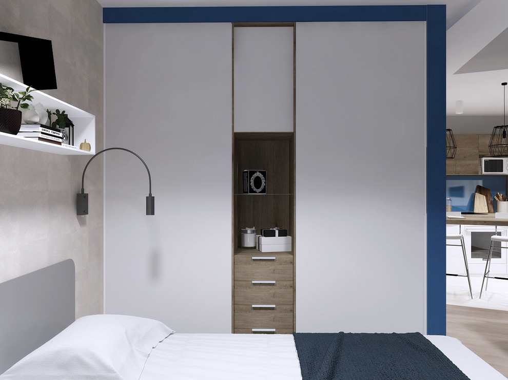 в облаках...