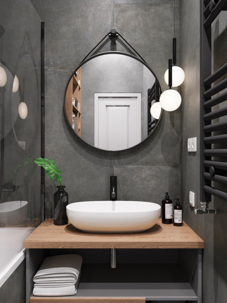 Уютный серый