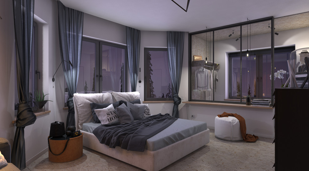 Спальня в загородном доме