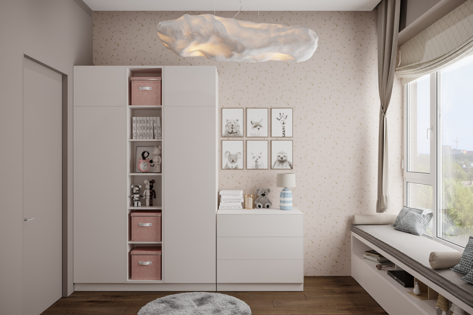 Квартира 132 кв.м. в современном стиле в ЖК "Ботанический сад LIFE".