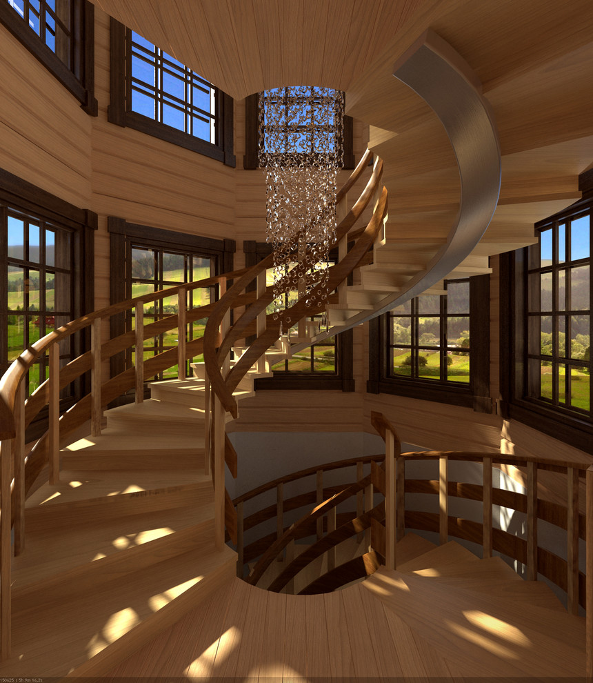 Обложка проекта: Частный дом из клееного бруса