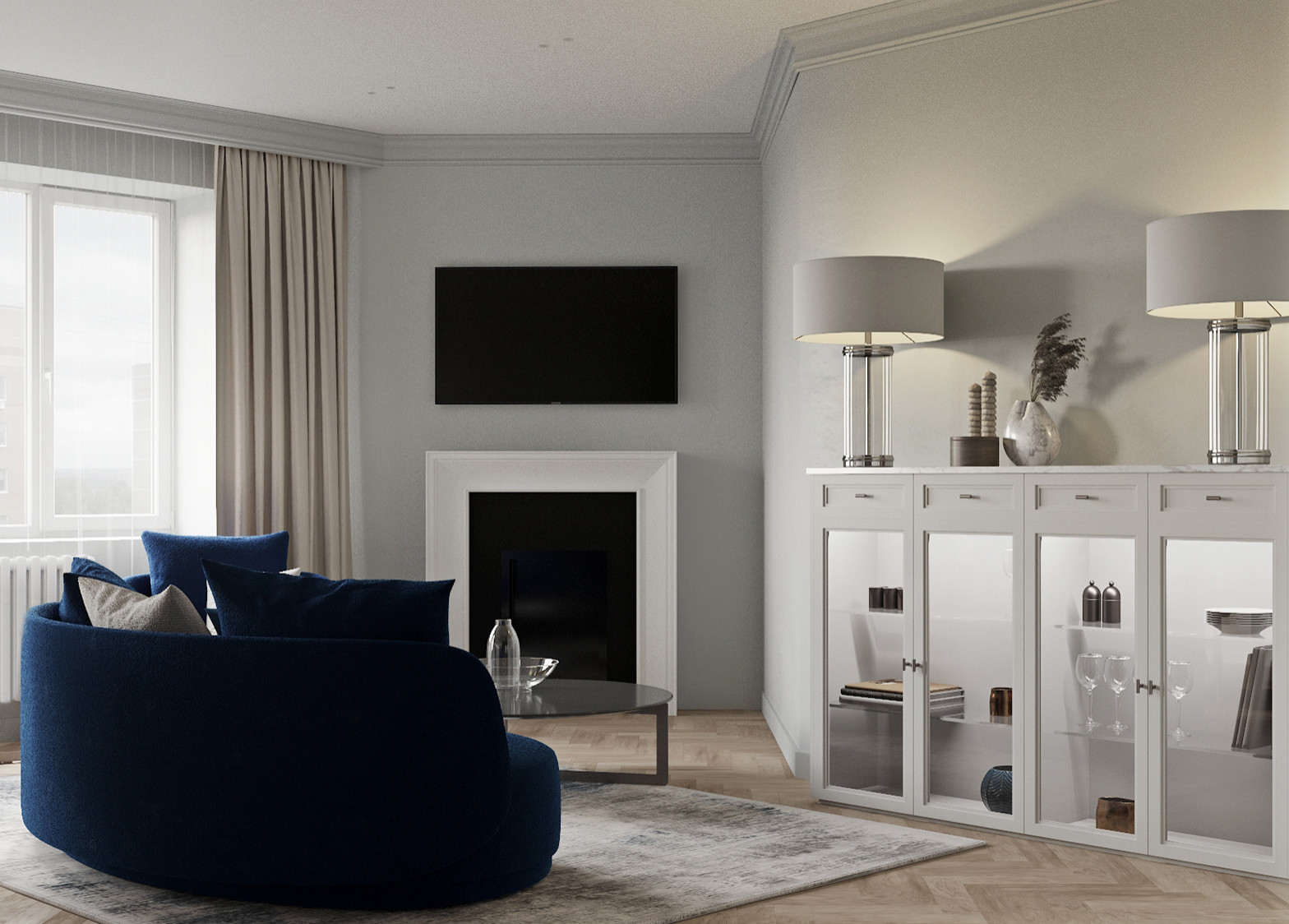 ЖК Московская слобода, 88 м2