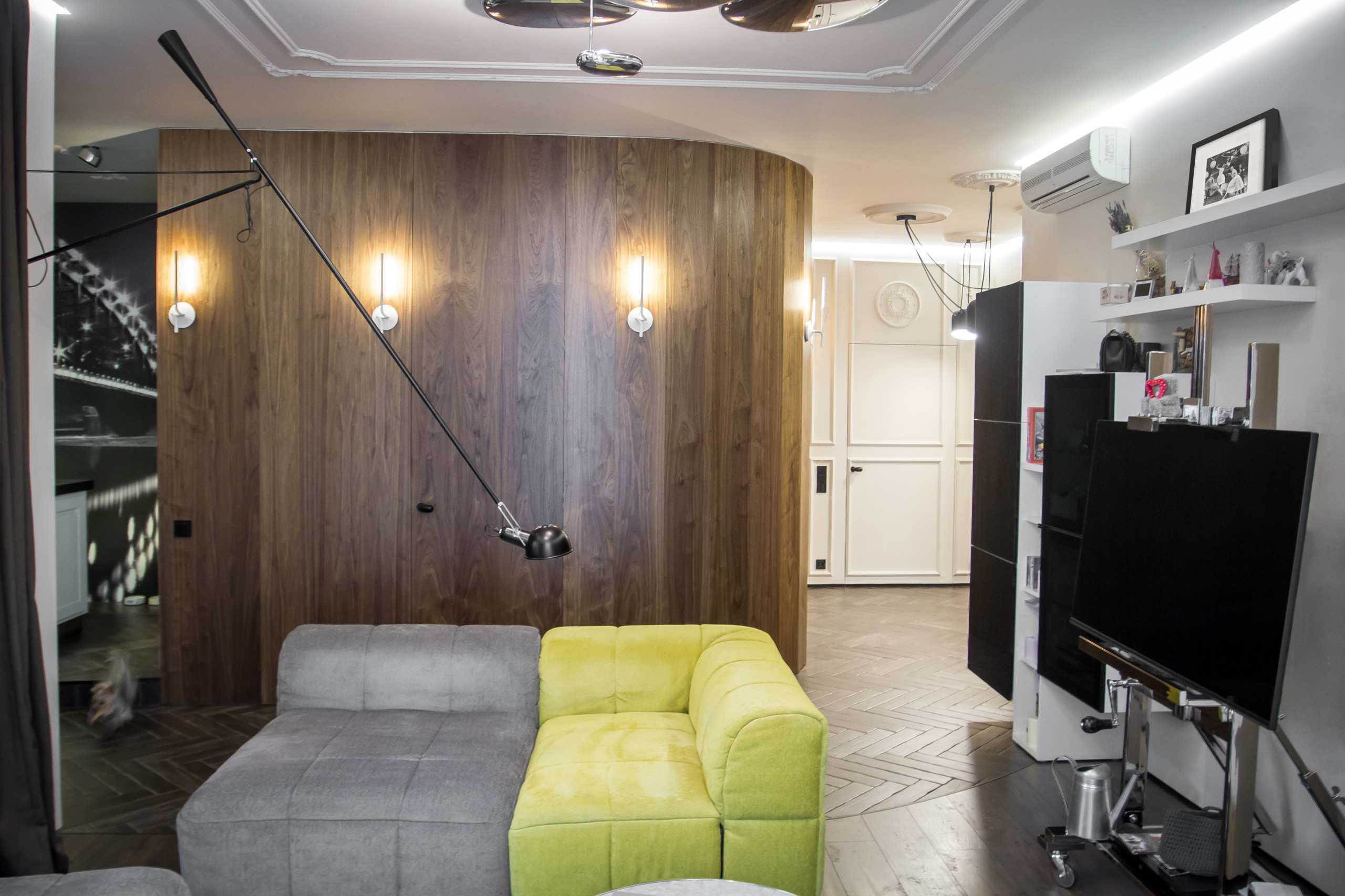 Houzz тур: Эклектичная квартира для молодоженов