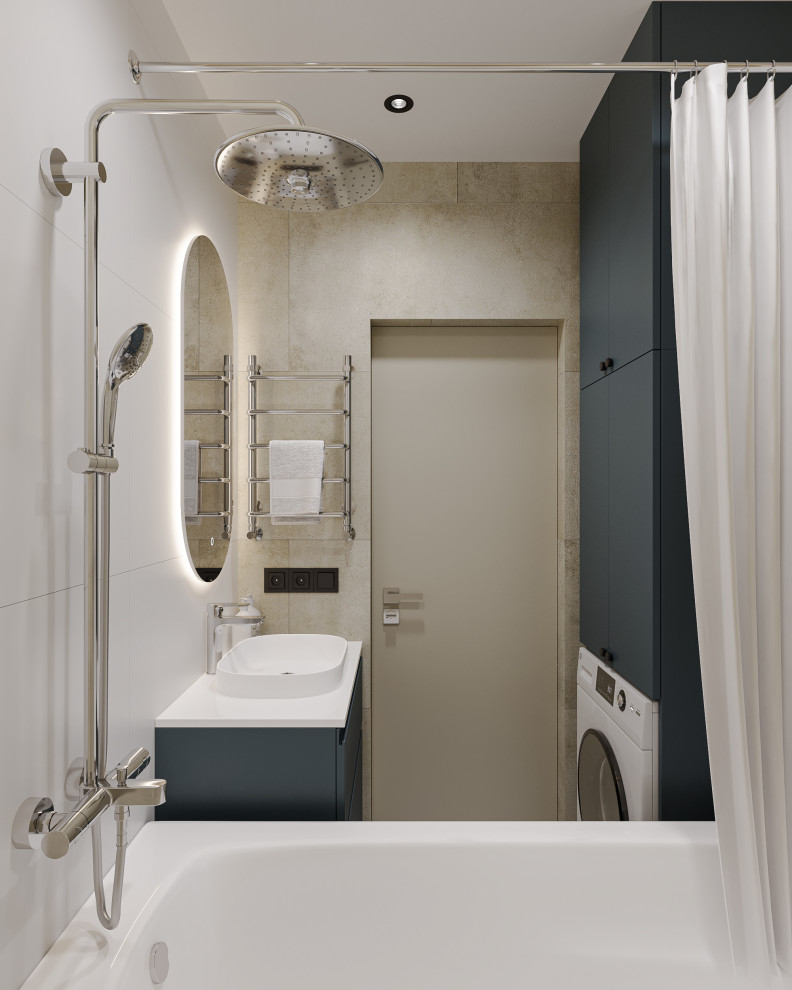 Дизайн-проект квартиры, площадью 68,8 м2, мкр Левобережный