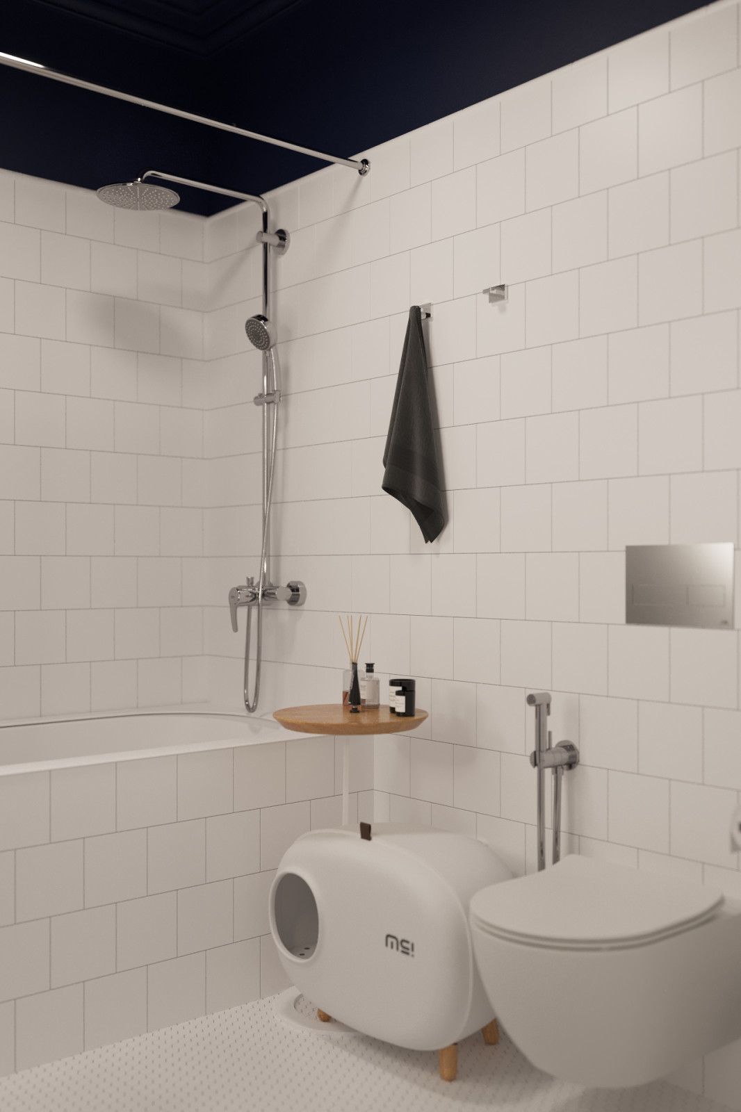 Проект интерьера квартиры "DANSE"