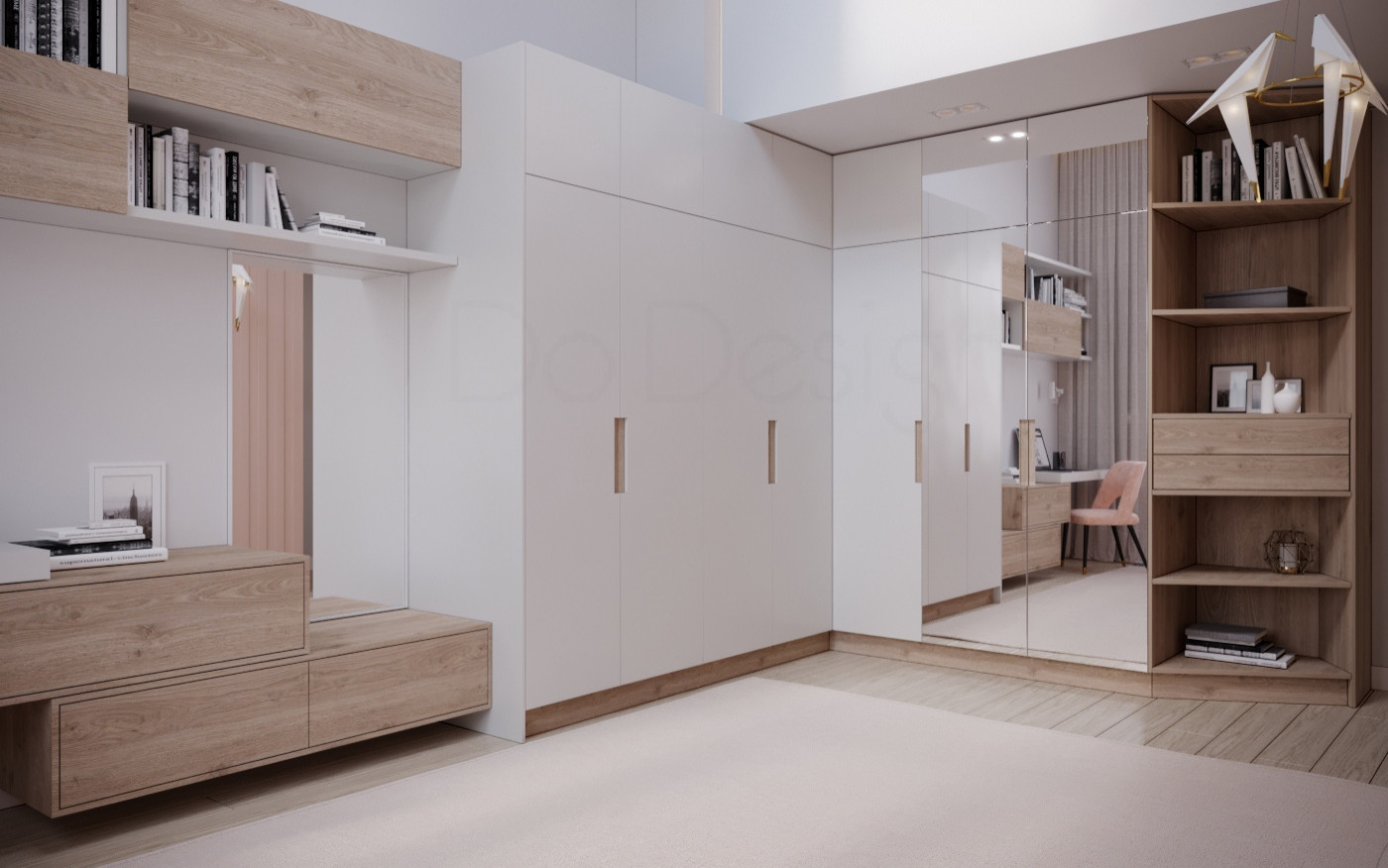 Детская. Дизайн-проект таун-хауса в Новогорске