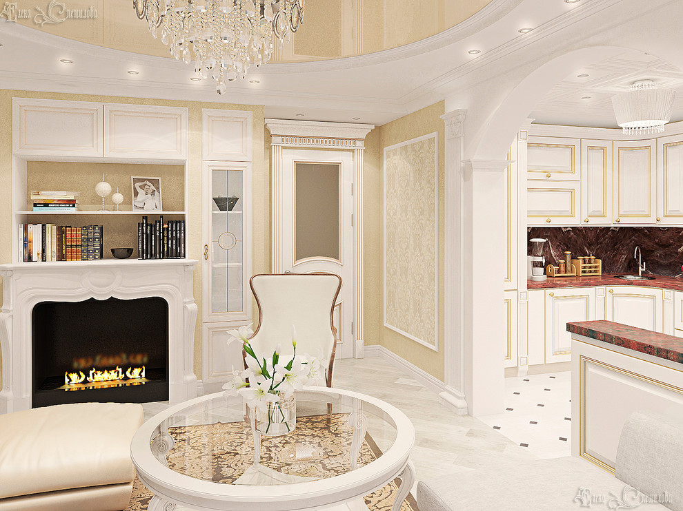 2-х комнатная квартира в классическом стиле