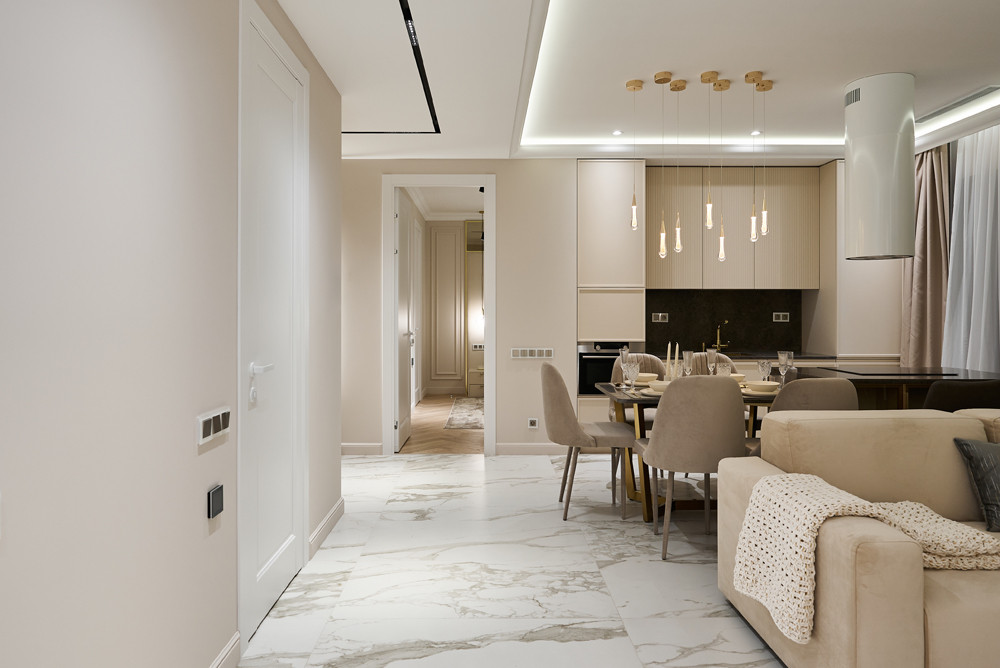 Евро 4-комнатная квартира 130 кв/м с террасой в ЖК «D1»